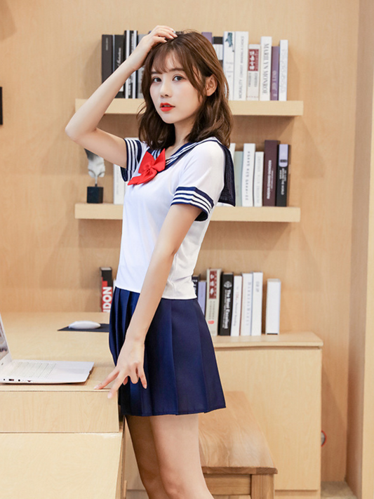 Conjunto de uniforme escolar de estilo japonés y coreano de gran venta.