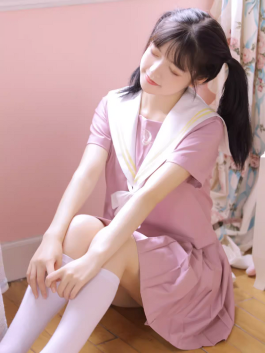 Conjunto de uniforme JK para niña ortodoxa japonesa suave