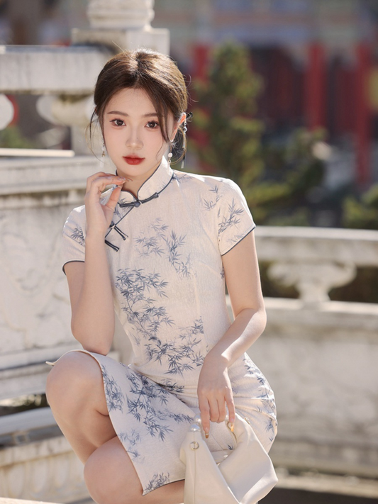 Cheongsam elegante, retro y mejorado